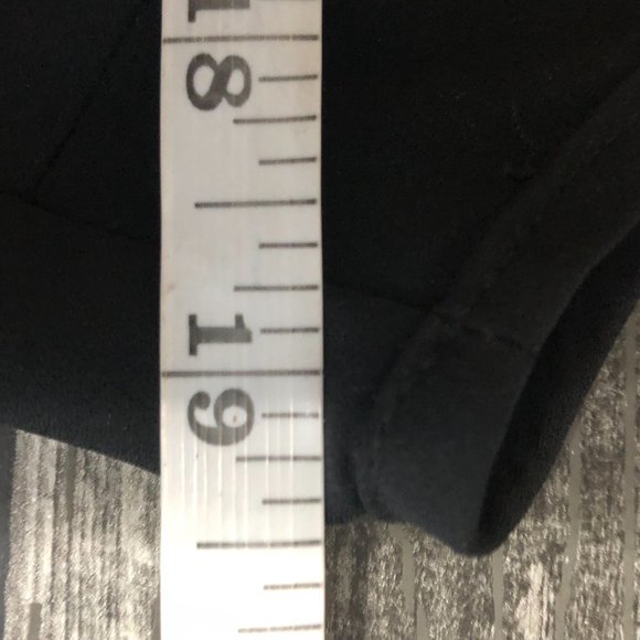 Joseph Ribkoff Silky Red Multicolor Floral Black Layered Flutter  Top Size 12 - Picture 5 of 5